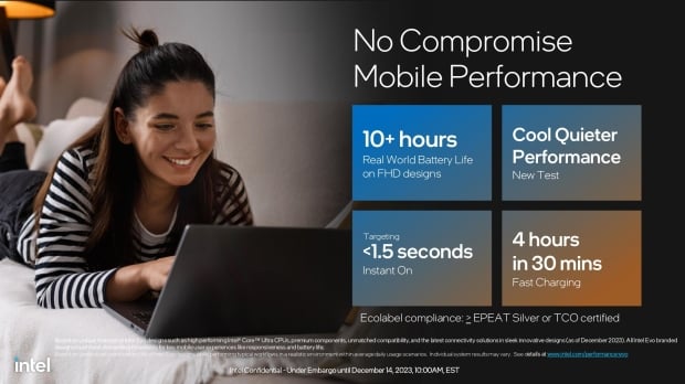 Intel Evo Edition branded laptops announced: Intel Core Ultra, fast boot, 10+ hours of battery 03