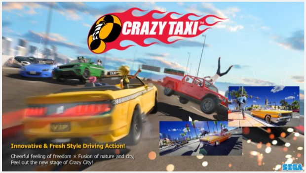 New Crazy Taxi, Shinobi, and Jet Set Radio images and details shared by SEGA 2