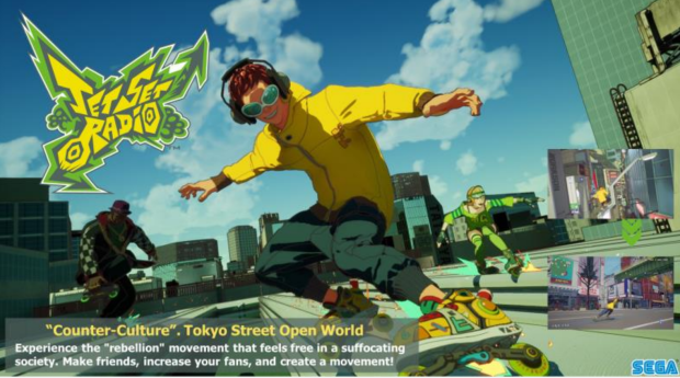 New Crazy Taxi, Shinobi, and Jet Set Radio images and details shared by SEGA 3