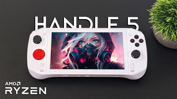 Terrans Force Handle 5 gaming handheld: Ryzen 7 PRO 7840U, Radeon 780M, 1080p 120Hz display