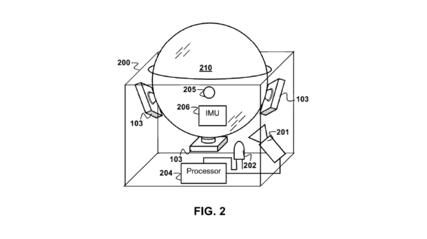Sony patents odd VR foot controller with giant trackballs 3