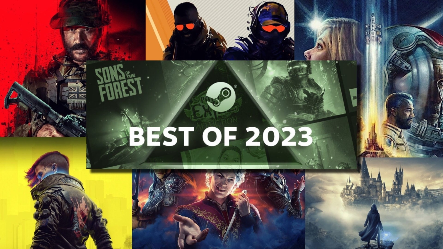 Steam's Best of 2023 covers the best sellers, most played, and more