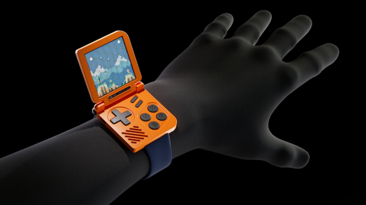 Retro Gaming Watch is a new smartwatch that flips open to deliver classic gaming goodness