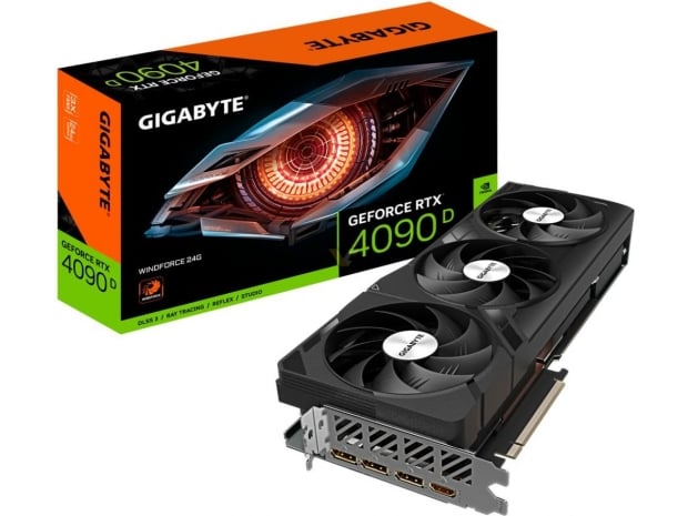 GIGABYTE plans 3 different GeForce RTX 4090 D cards, no