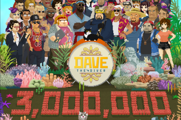 Dave the Diver sold 3 million copies in just 7 months 3