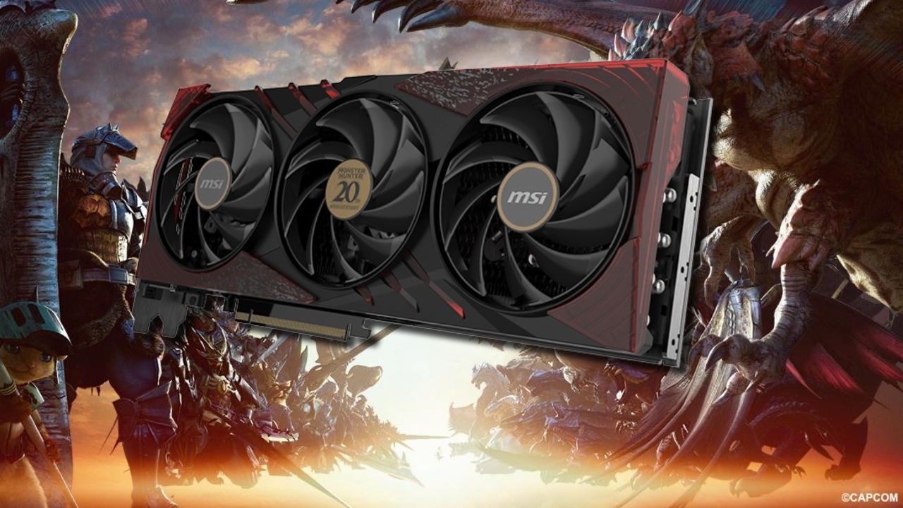 MSI and Capcom's limited edition Monster Hunter RTX 4060 Ti GPU