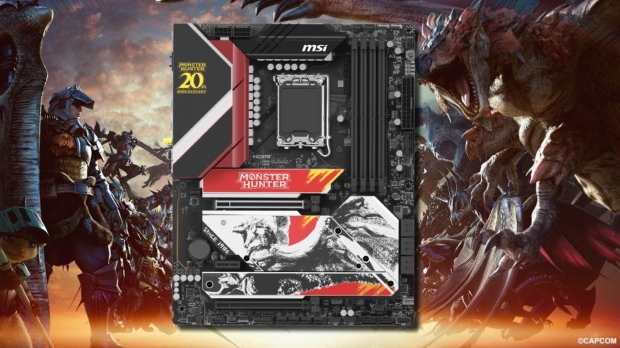 その他 Monster Hunter Collaboration Pick-case MSI x Monster Hunter Collaboration PC Parts to be Released