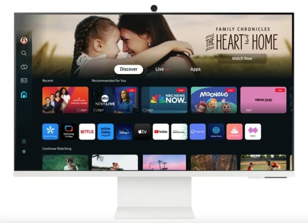 Samsung's new Smart Monitor S80D (source: Samsung)