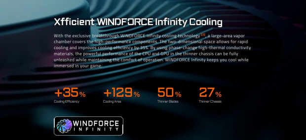 The new AORUS 17X gaming laptop (source: GIGABYTE)