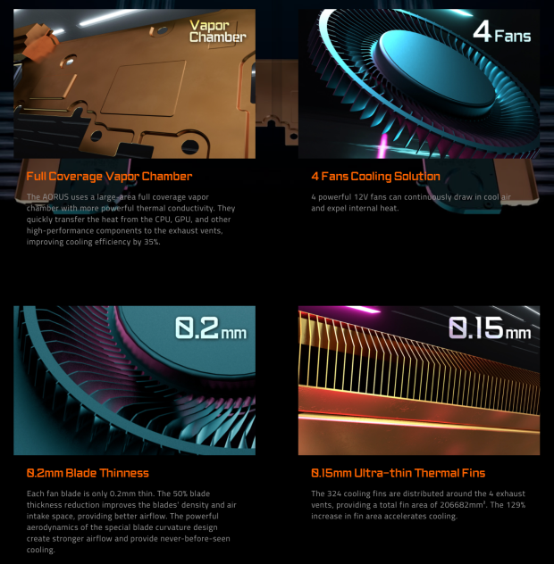 The new AORUS 17X gaming laptop (source: GIGABYTE)