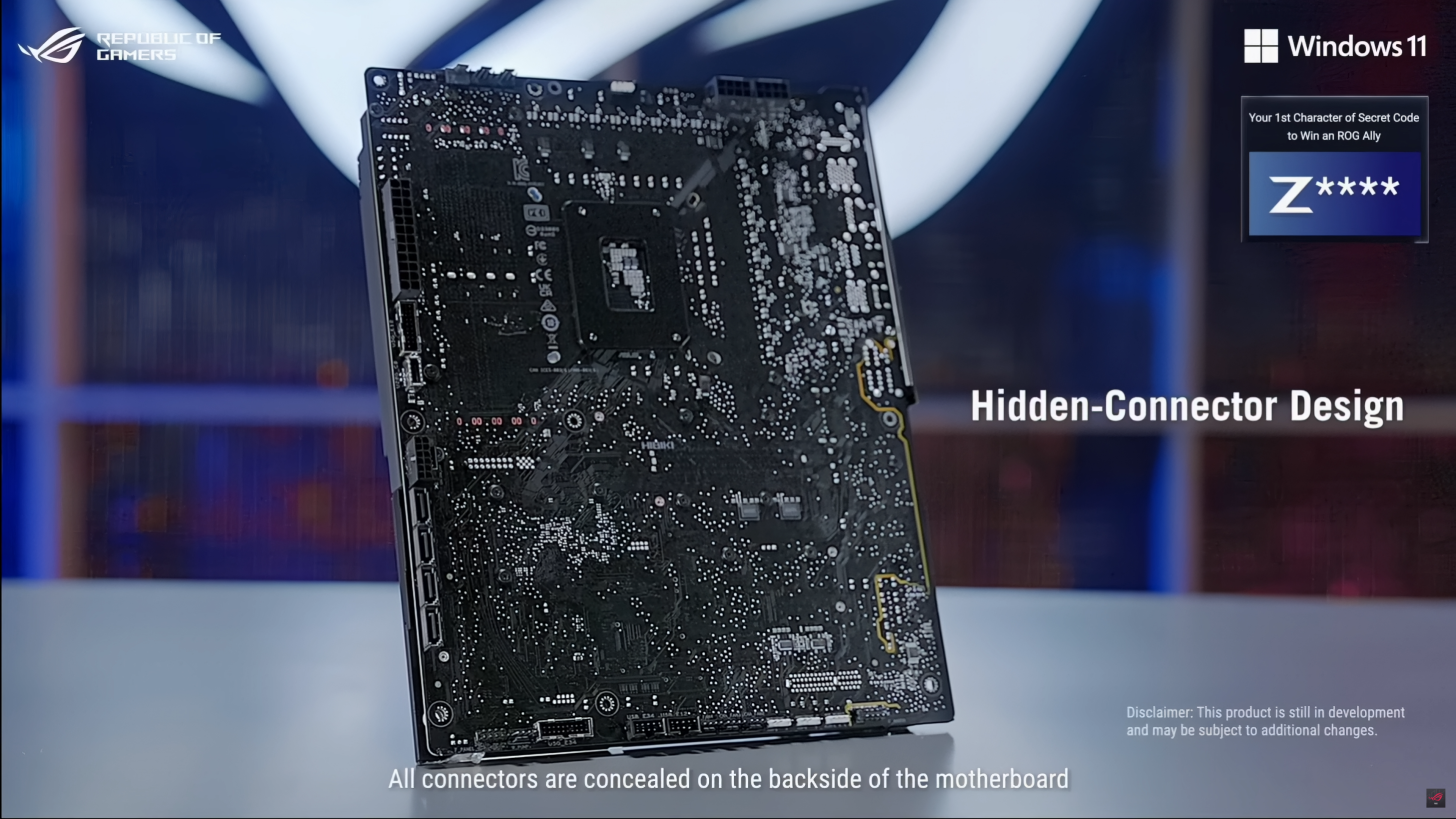TweakTown Enlarged Image - The new ASUS ROG Maximus Z790 Hero BTF motherboard (source: ASUS)