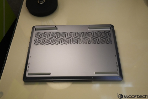 XMG's prototype 15.3-inch gaming laptop with an Intel Core Ultra "Meteor Lake" CPU (source: Wccftech)