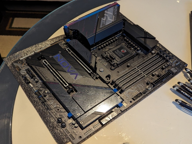 AsRock's upcoming range of gaming motherboards get shown off to us at CES 2024 3