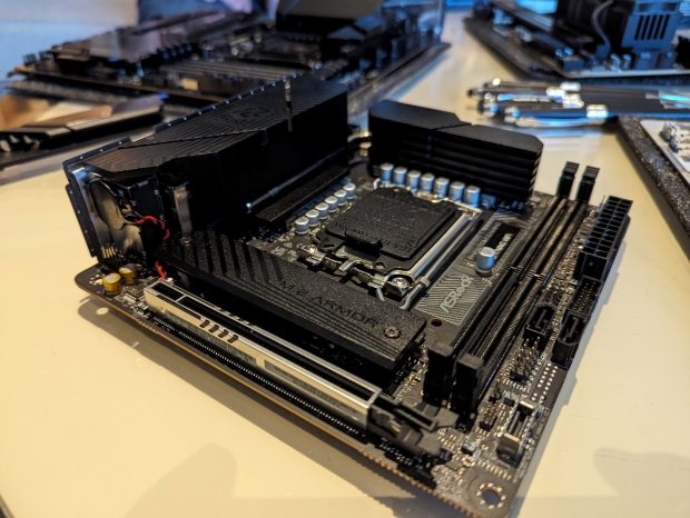 AsRock's upcoming range of gaming motherboards get shown off to us at CES 2024 5