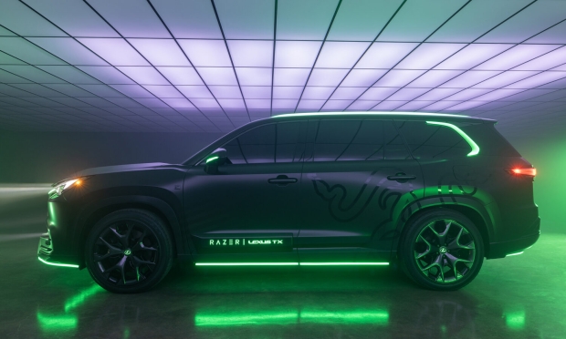 Razer and Lexus unveil new car that s a gamer s wet dream at CES 2024