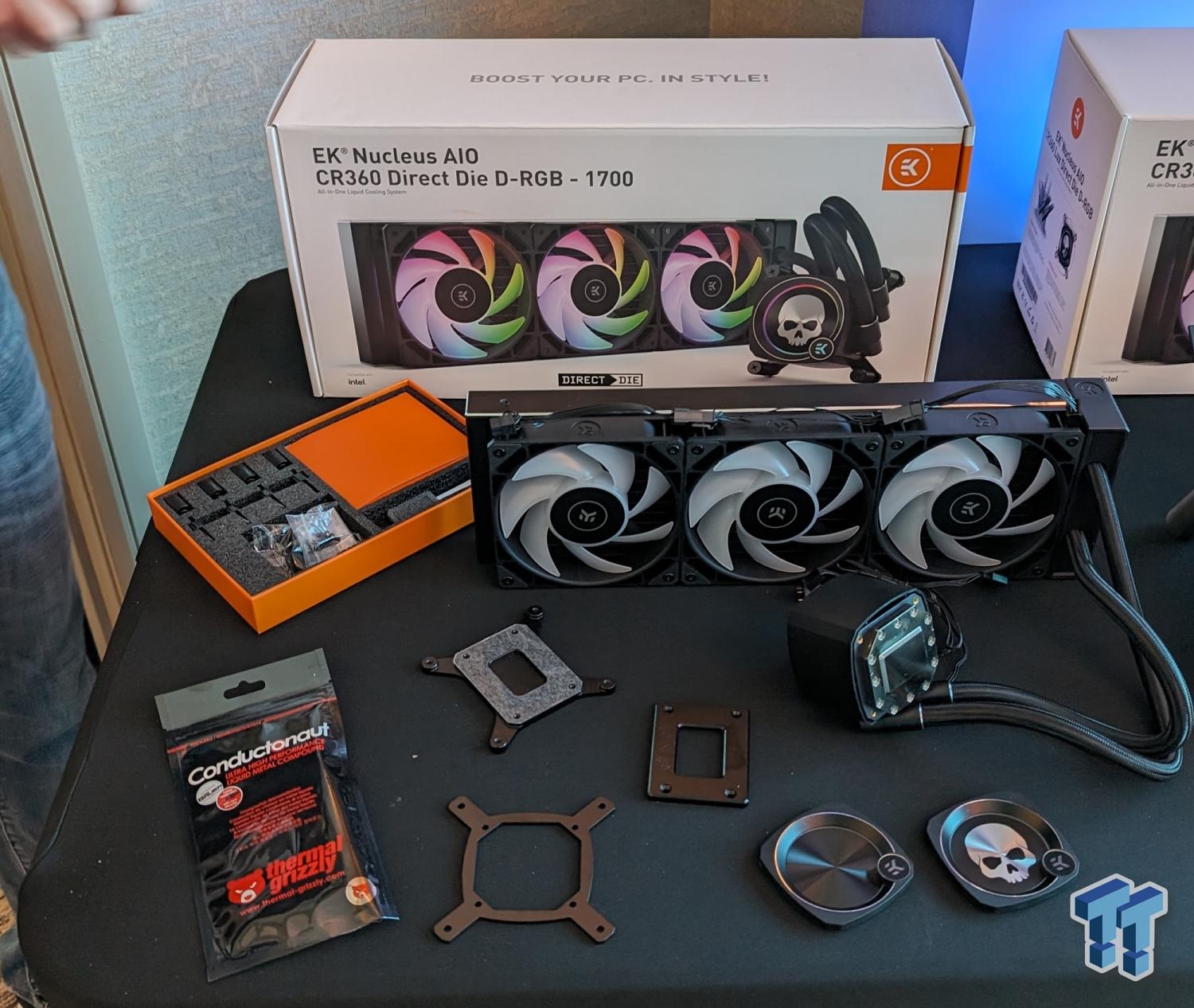 EK has a new idea in cooling that we have yet to see with its new direct die AIOs at CES 2024 - Vimarsana News