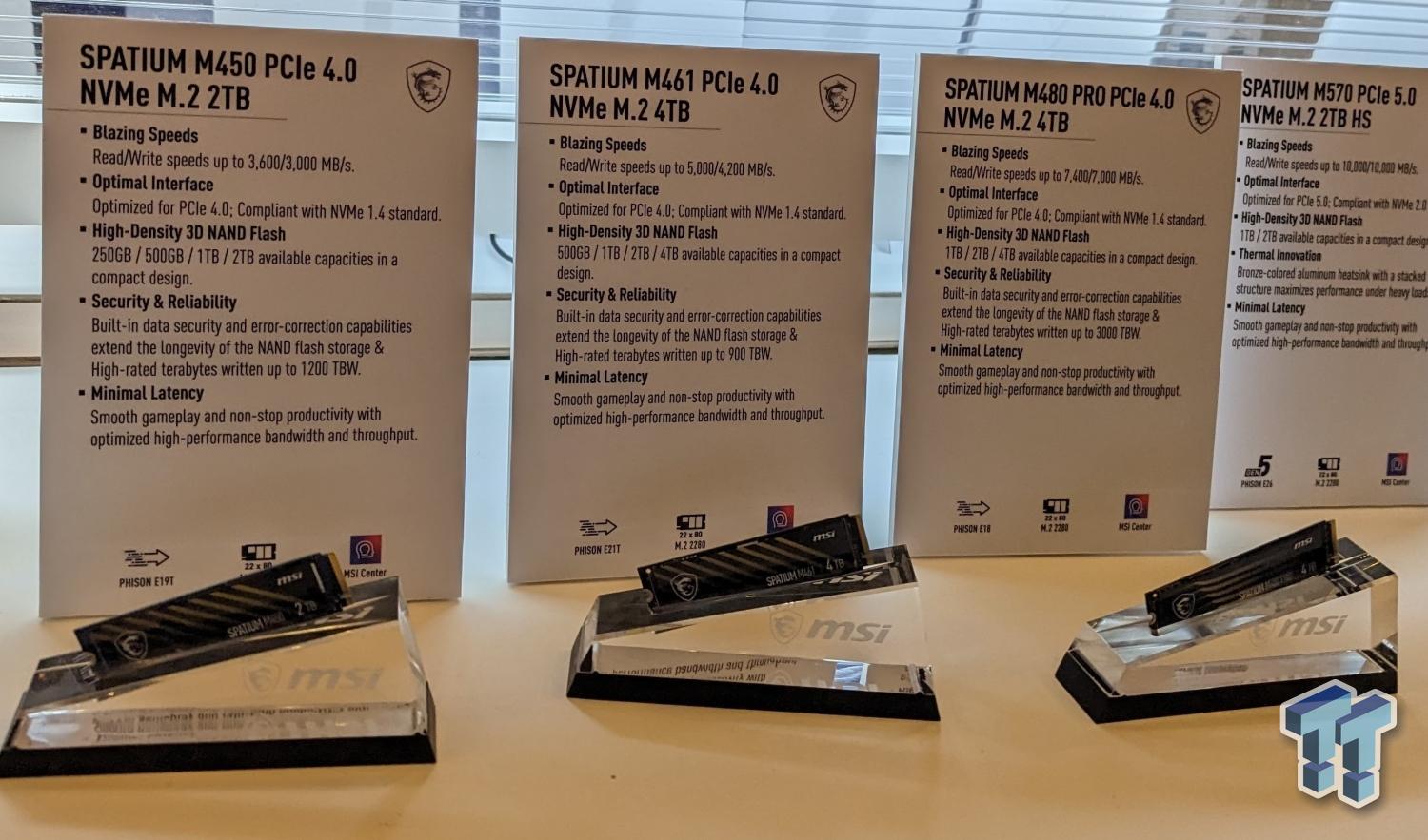 MSI Demos Its Range Of New SSDs At CES 2024 With All Sorts Of   95550 1 Msi Wants To Know If You Like Chonky Heatsinks On Your 2 Ces 2024 Full 