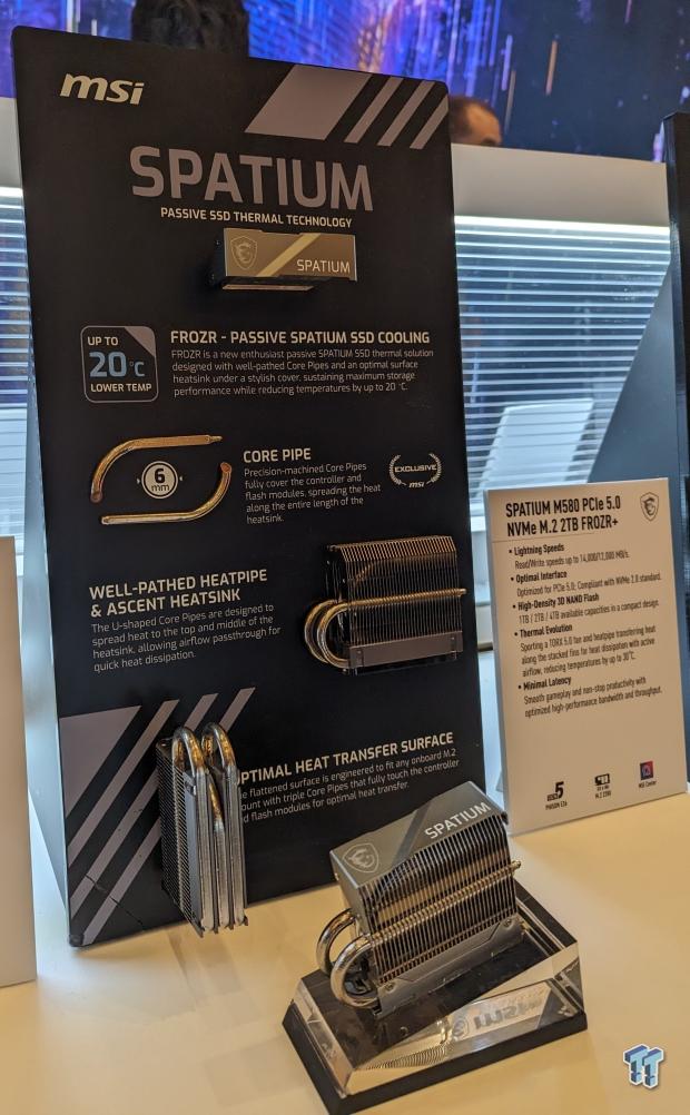 MSI Demos Its Range Of New SSDs At CES 2024 With All Sorts Of   95550 3 Msi Wants To Know If You Like Chonky Heatsinks On Your 2 Ces 2024 