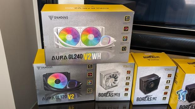GAMDIAS offers new Boreas air coolers, Aura AIOs, and some of the most unique fans we've seen 03