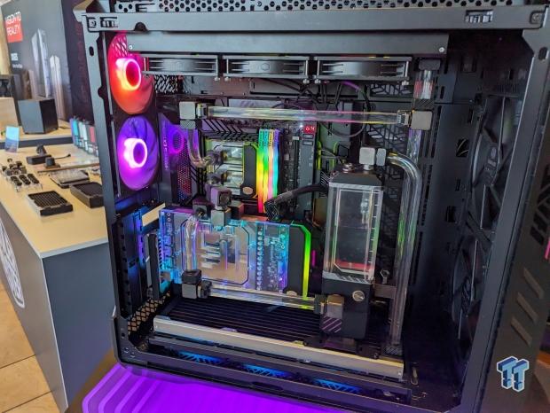 Cooler Master showed off its Mythril custom watercooling gear at CES ...