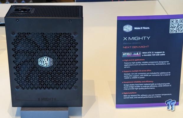Cooler Master showed new silent PSUs at CES 2024, including the X Silent Edge and X Silent Max 4