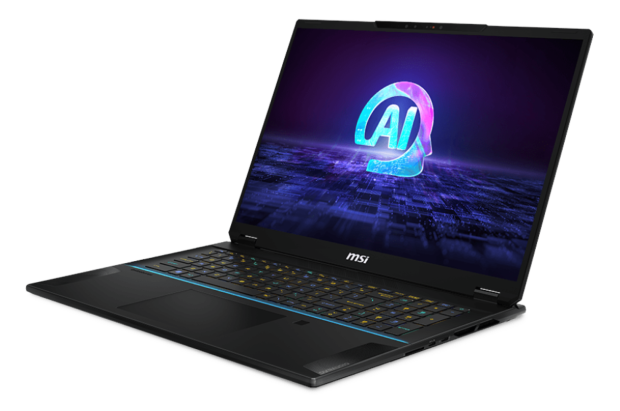 MSI's new Stealth 18 AI Studio A1V laptop (source: MSI)