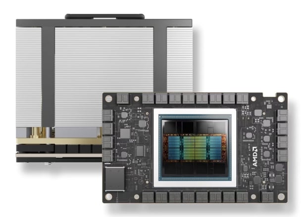 AMD's new Instinct MI300X AI GPUs are inside of LaminiAI LLM Pods, with 8 x Instinct MI300X pod