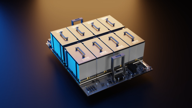 AMD's new Instinct MI300X AI GPUs are inside of LaminiAI LLM Pods, with 8 x Instinct MI300X pod 51