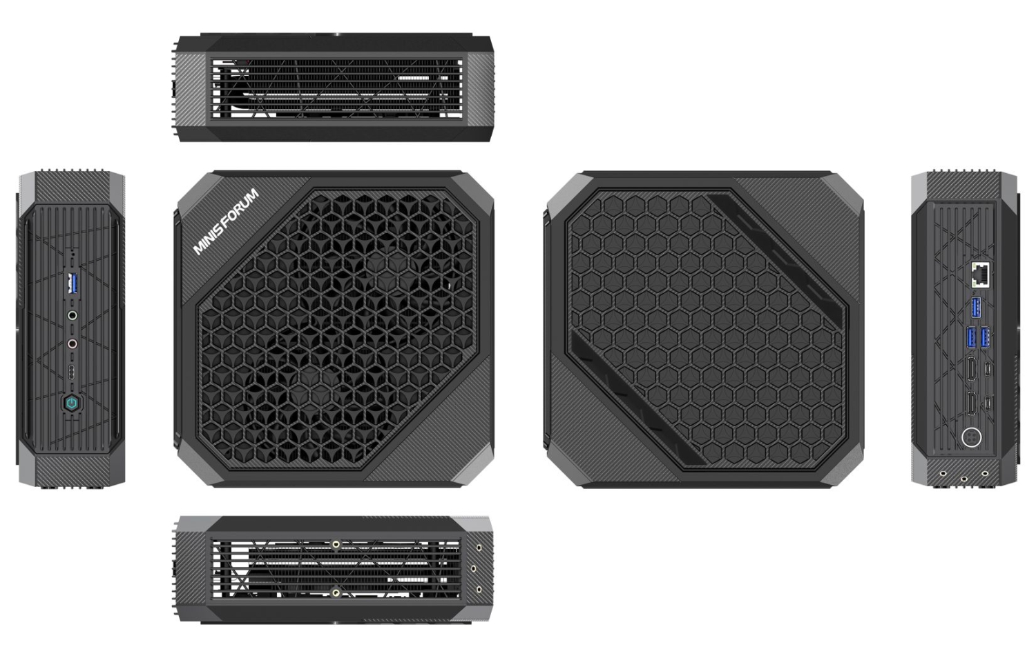 ミニPC Minisforum HX100G Minisforum HX100G Gaming Mini-PC packs AMD Ryzen 7 7840HS