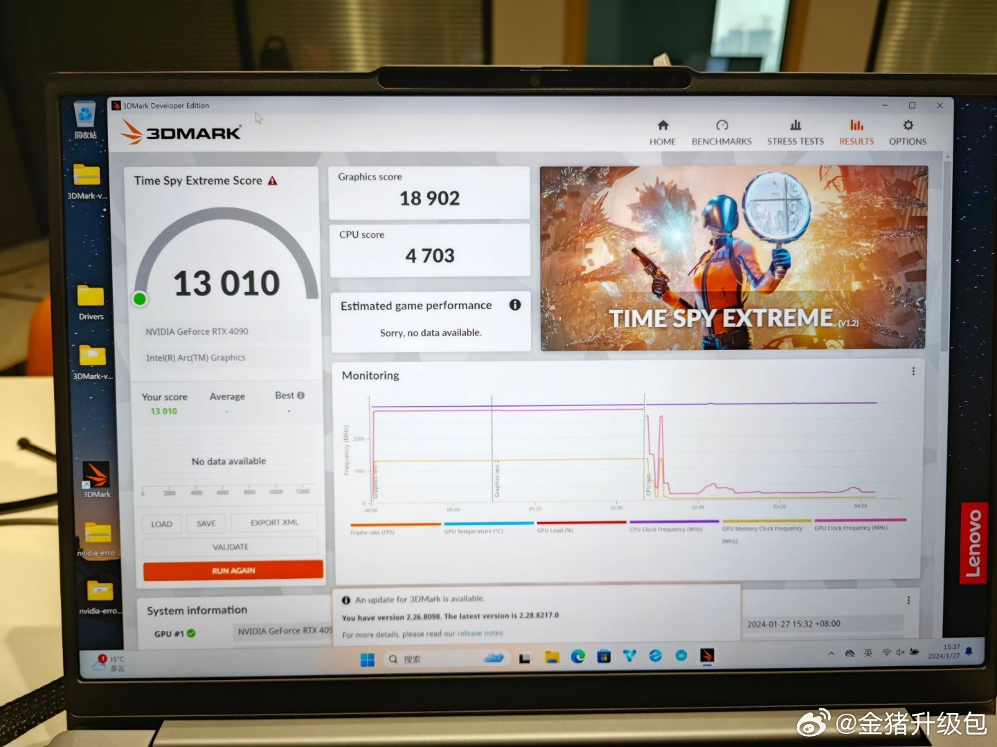 NVIDIA GeForce RTX 4090 doesn't lose much performance in external GPU ...