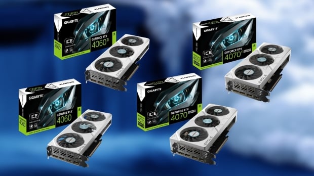 GIGABYTE has new white-colored GeForce RTX 40 Series EAGLE ICE cards coming 03