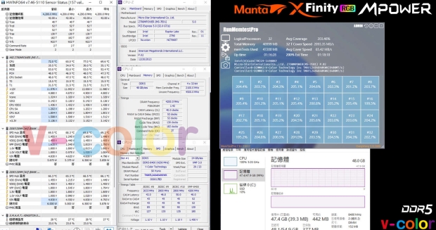 V-Color's new Manta DDR5 XFinity MPOWER (source: V-Color)