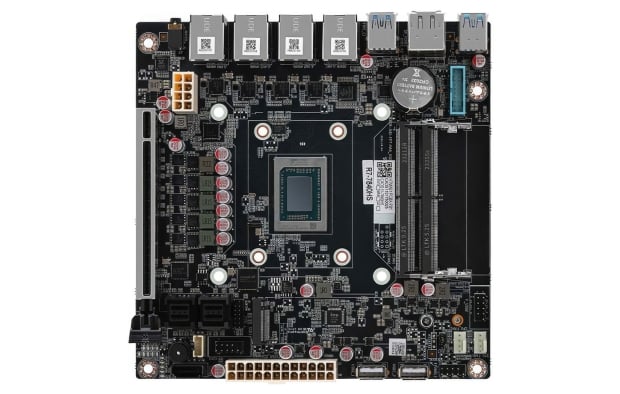 AMD Mobile on Desktop Mini-ITX Mobo: Supports Hawk Point APU and includes 4 x 2.5GbE LAN ports 51