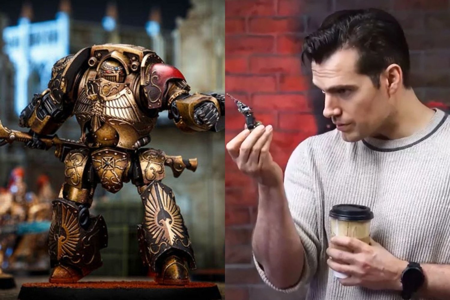 Superman Actor Henry Cavill Says Working On Warhammer 40K 'greatest ...