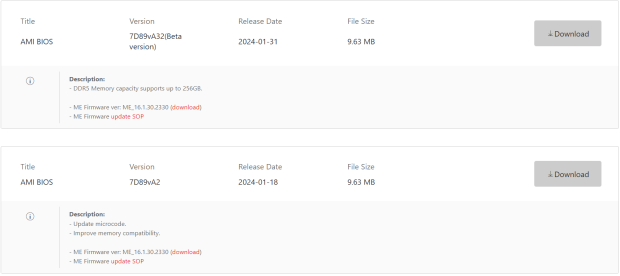 256GB RAM on MSI motherboard (source: "chi11eddog")