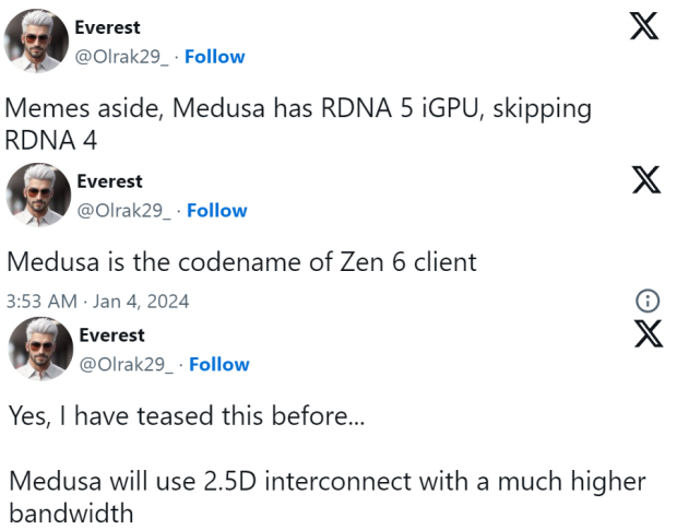 AMD’s next-gen Zen 6 ‘Medusa’ CPUs reportedly launching with integrated RDNA 5 GPU