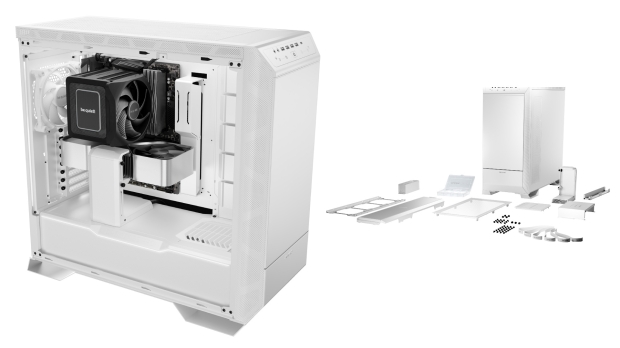 be quiet! has new high-end Dark Base PC cases, now available in white