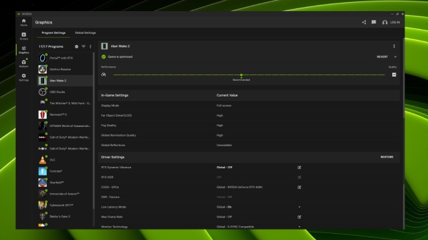 Aplikacja NVIDIA dla procesorów graficznych łączy GeForce Experience i Panel sterowania z nowymi funkcjami! 03