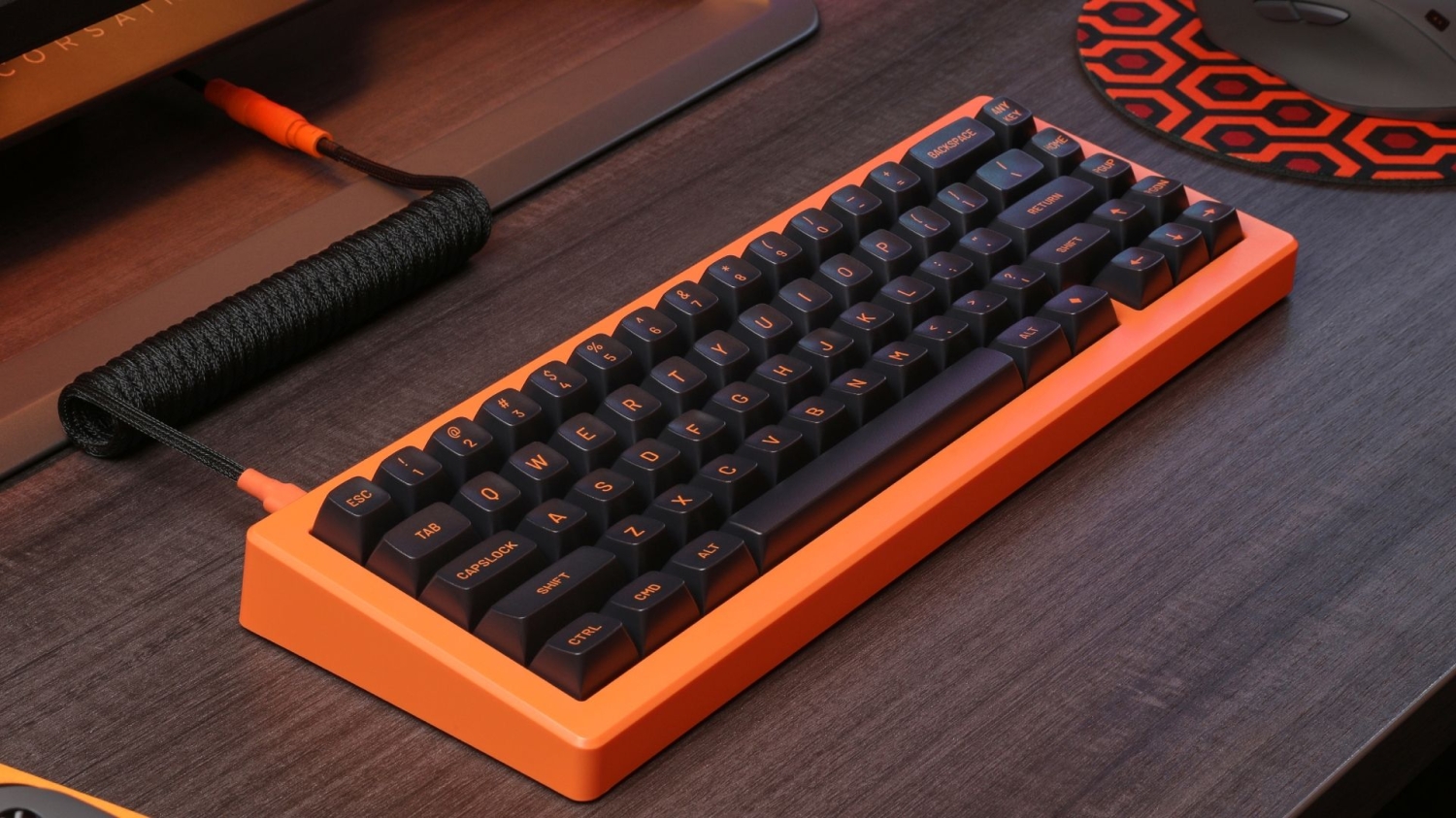 DROP CSTM65 mechanical keyboard features a decorative top case