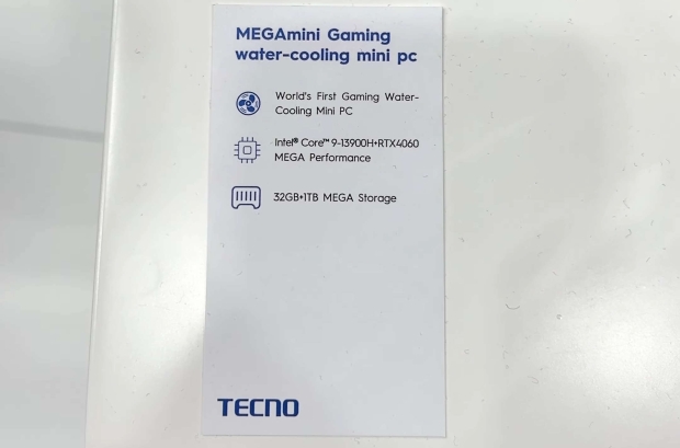Nowy minikomputer MEGA MINI Gaming G1 firmy TECNO (źródło: TECNO)