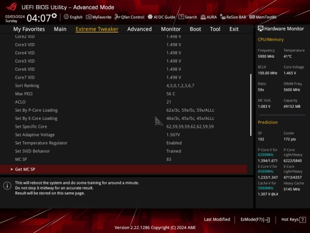Intel's new Core i9-14900KS purchased early, full specs confirmed: 6.2GHz at 1.5V and it's HOT 71