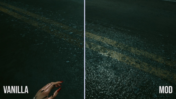 4K texture overhaul for Cyberpunk 2077 improves the look of environments without impacting FPS 04