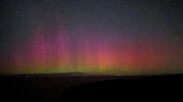 Northern Lights spotted in UK with a strong colorful display following 'red alert' 852147