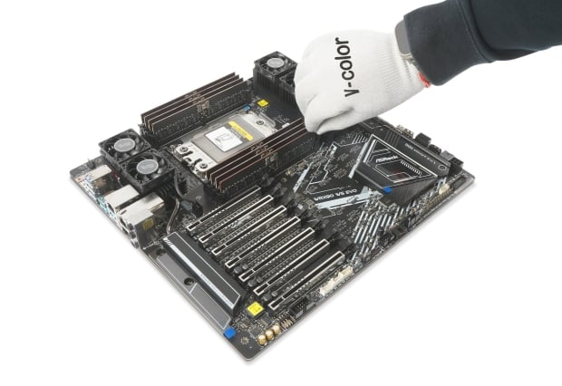 V-Color's new RDIMM RAM for AMD Threadripper 7000 series CPUs: 768GB kits START at $4840 707