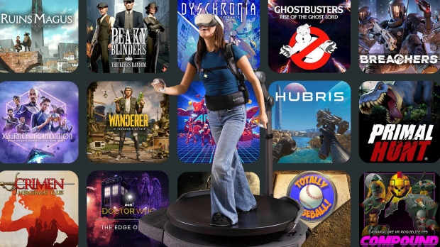 Here's the launch lineup for Omni One, the complete VR entertainment system with a treadmill