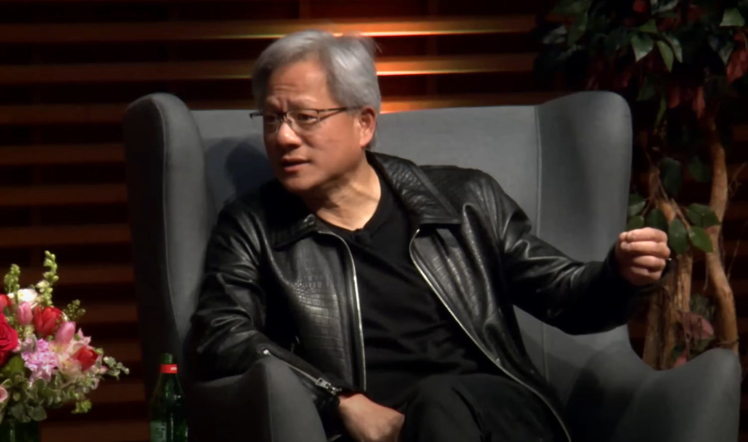 NVIDIA CEO Jensen Huang wishes 'pain and suffering' on students