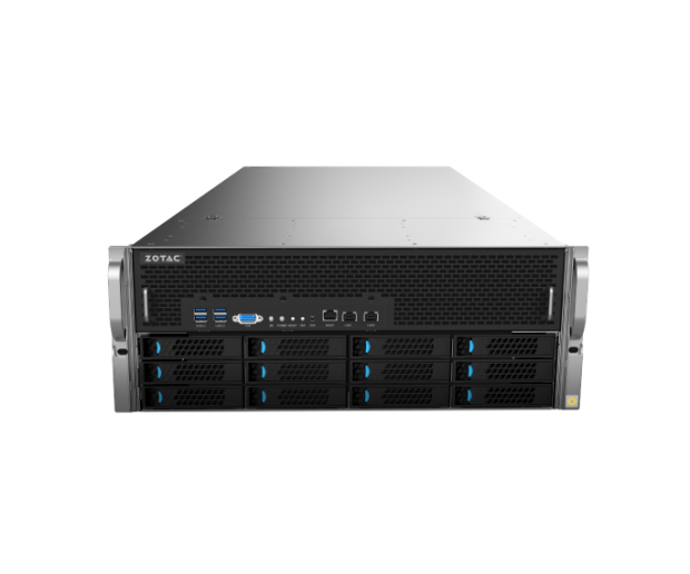Il nuovo server HPC di ZOTAC può supportare 2 CPU Intel Xeon, 10 GPU e 12.000 W di potenza 62