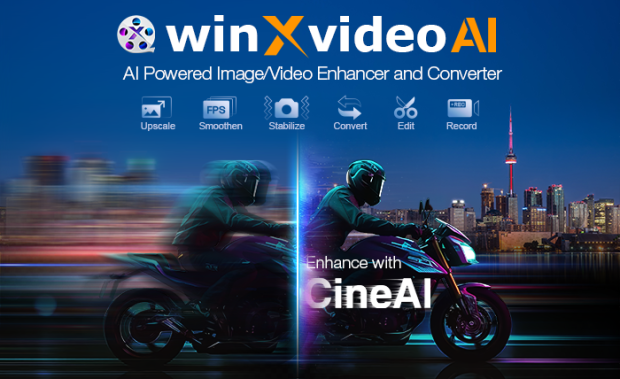 Winxvideo AI - Complete AI toolkit to convert, record, edit & enhance videos and images 2