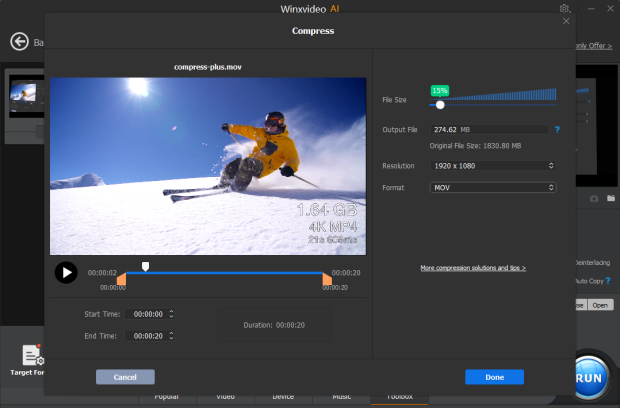 Winxvideo AI - Complete AI toolkit to convert, record, edit & enhance videos and images 8