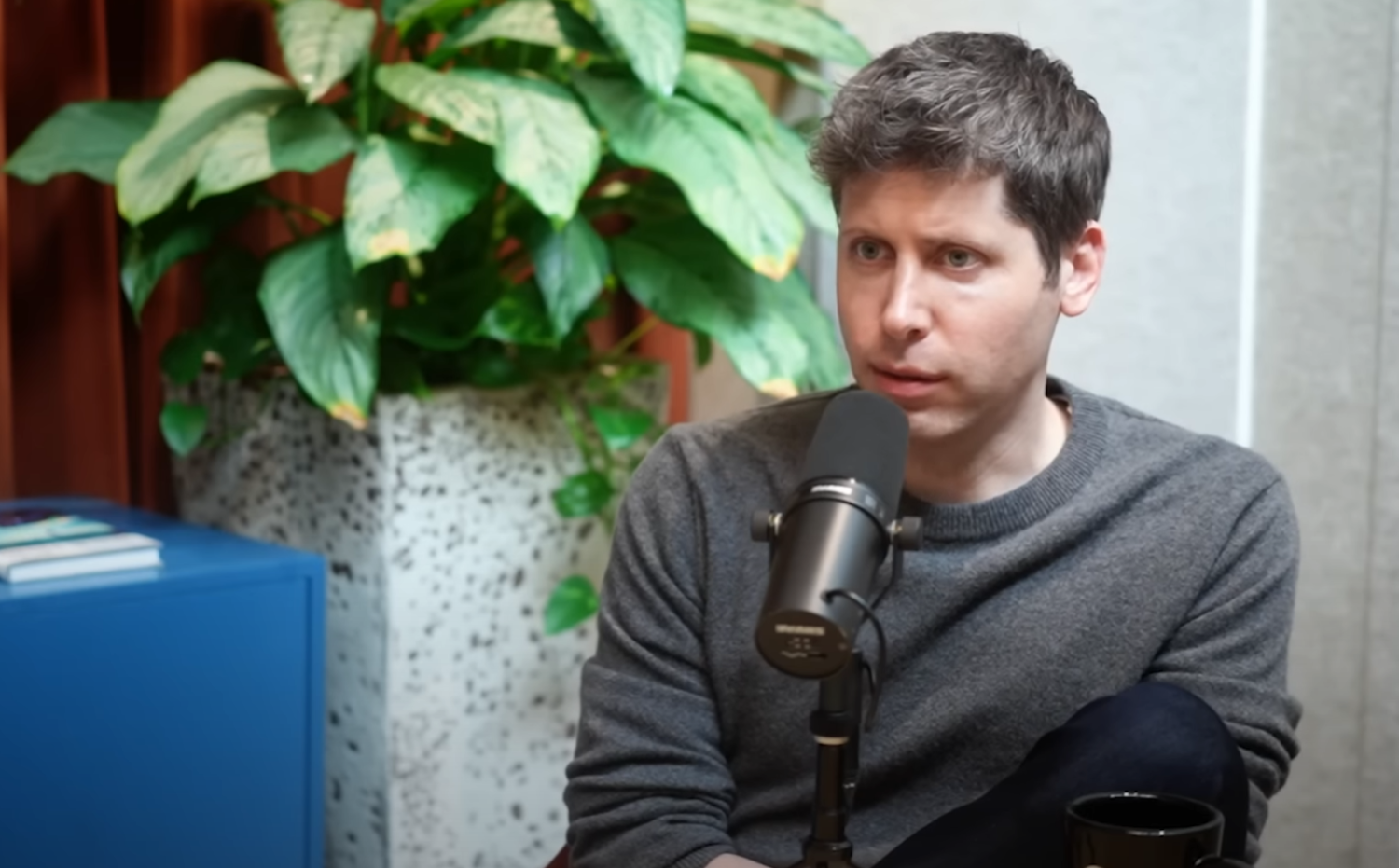 Sam Altman responds to question asking if he's afraid of AGI taking over